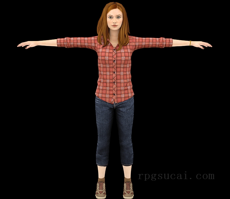 3D模型-女3D模型-3D模型(2218)Doctor Who: The Adventure Games - Amy