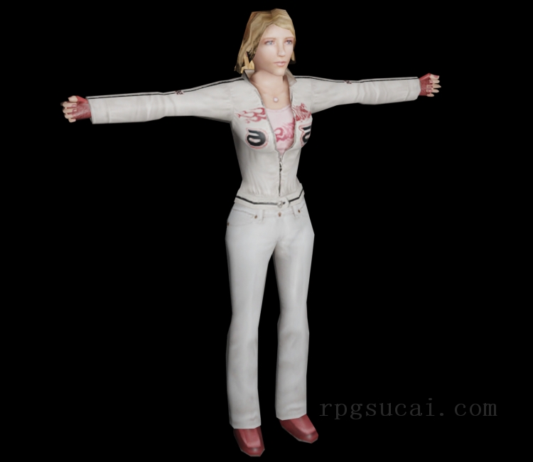 3D模型-女3D模型-3D模型(3020)Flatout 2 - Sally Taylor