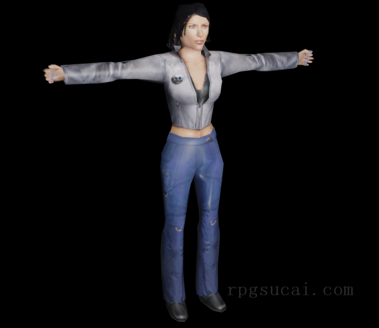 3D模型-女3D模型-3D模型(3021)Flatout 2 - Sofia Martinez