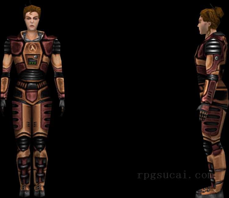 3D模型-女3D模型-3D模型(3413)Half-Life - Gina Cross (Multiplayer)