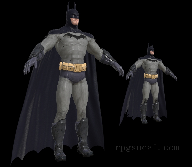 3D模型-男3D模型-3D模型(917)Batman: Arkham Asylum - Batman
