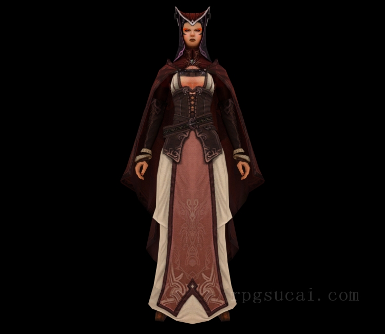 3D模型-男3D模型-3D模型(1212)Aion - Teleporter (Elyos, Female)