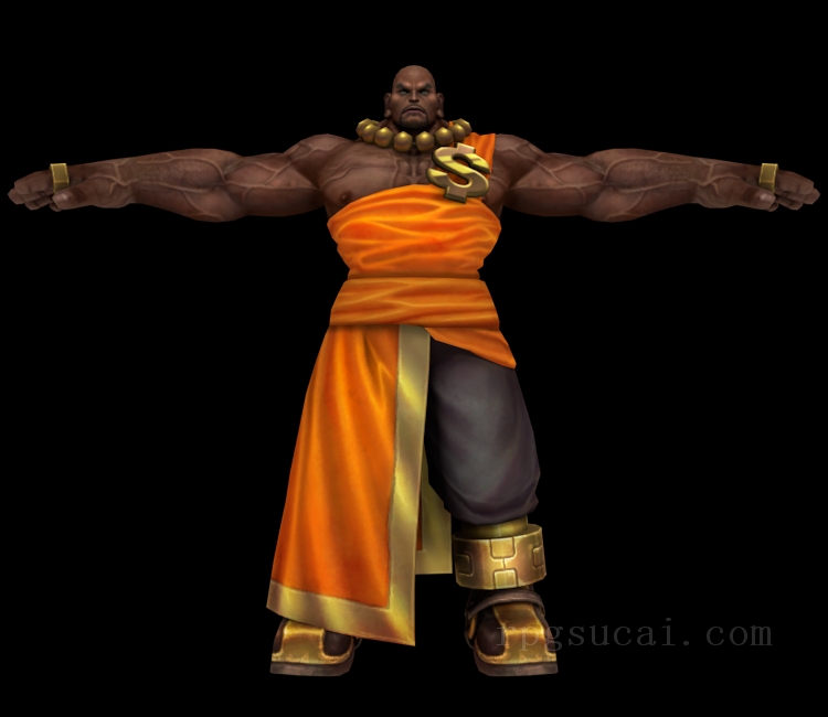 3D模型-男3D模型-3D模型(1378)Archeblade - Sewon the Monk