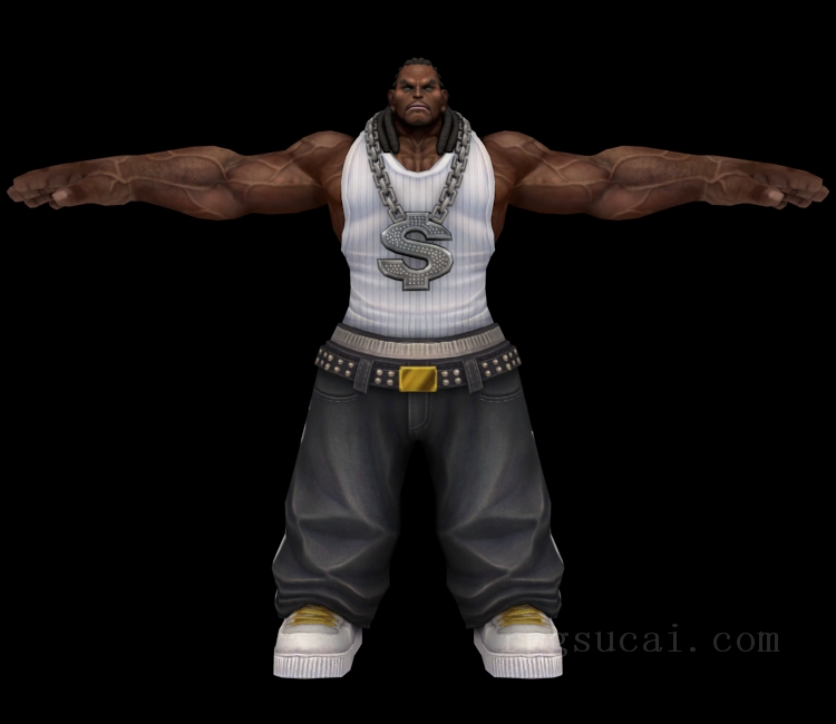 3D模型-男3D模型-3D模型(1379)Archeblade - Sewon the Monk (Free-Style)