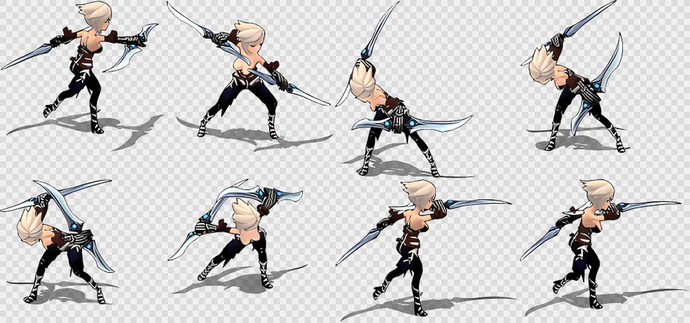 305套魔幻角色PNG序列帧-魔幻-人(player_1003_02_03)