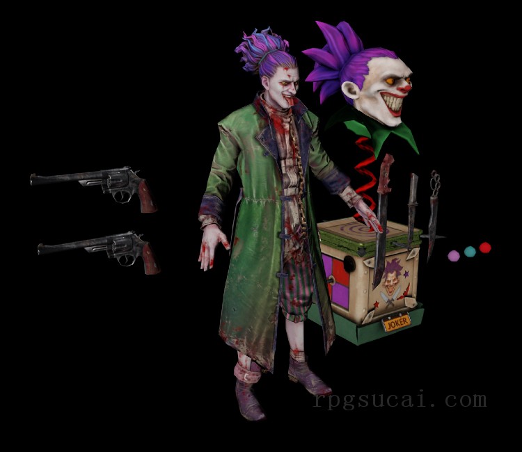 3D模型-男3D模型-3D模型(1425)Mobile - Doomsday: Last Survivors - Johnny Kerry