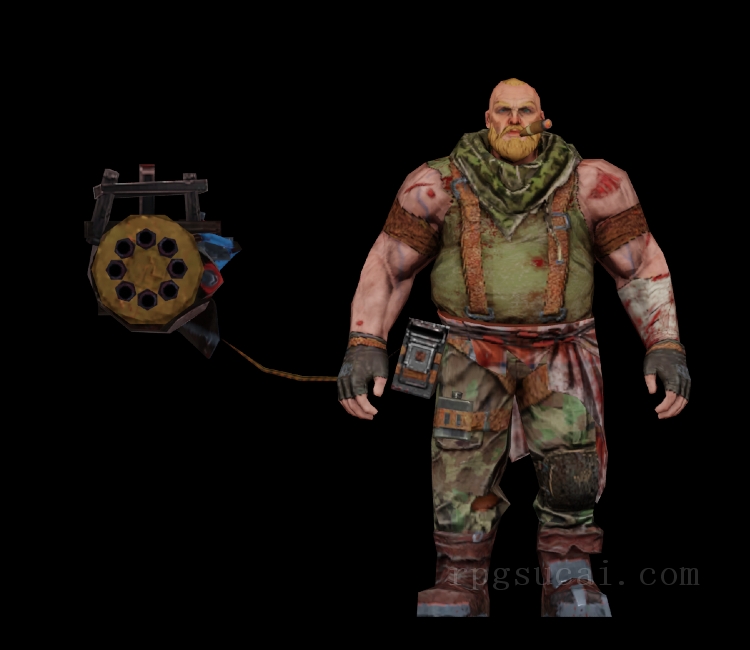 3D模型-男3D模型-3D模型(1426)Mobile - Doomsday: Last Survivors - Peter Karelin