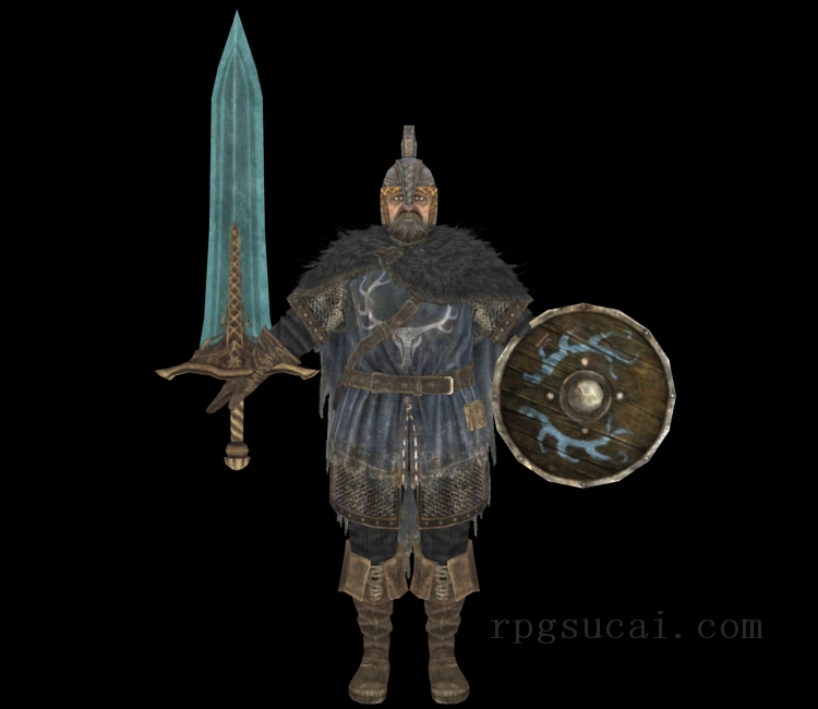 3D模型-男3D模型-3D模型(1721)Dark Souls II - Benhart of Jugo