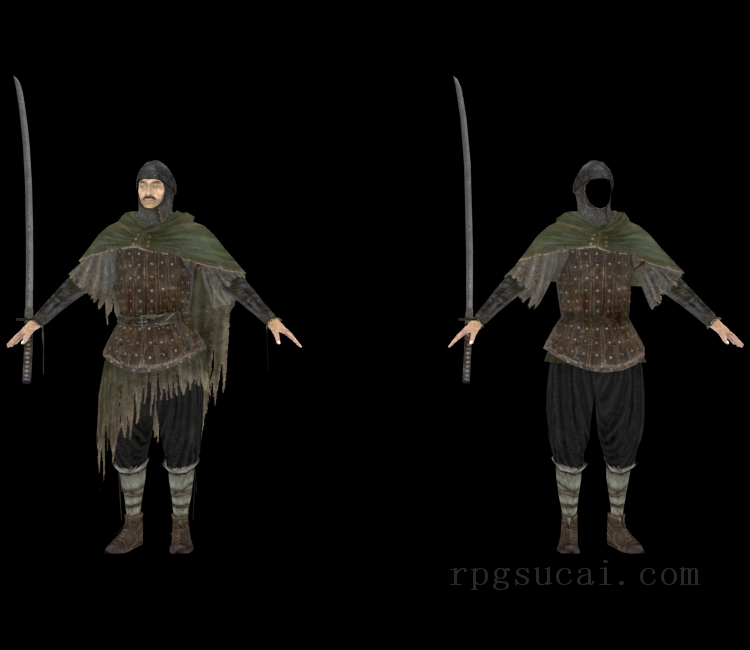 3D模型-男3D模型-3D模型(1725)Dark Souls II - Cale the Cartographer
