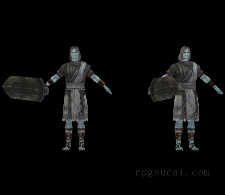 3D模型-男3D模型-3D模型(1731)Dark Souls II - Grave Warden Agdayne