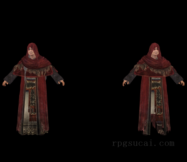 3D模型-男3D模型-3D模型(1732)Dark Souls II - Griant, Morrel, & Strowen