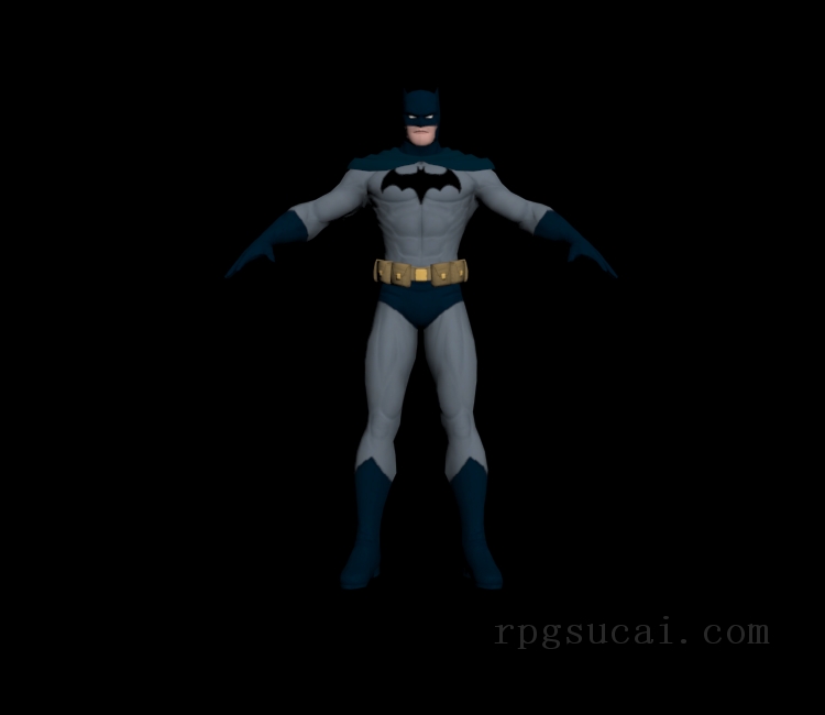 3D模型-男3D模型-3D模型(2048)DC Universe Online - Batman