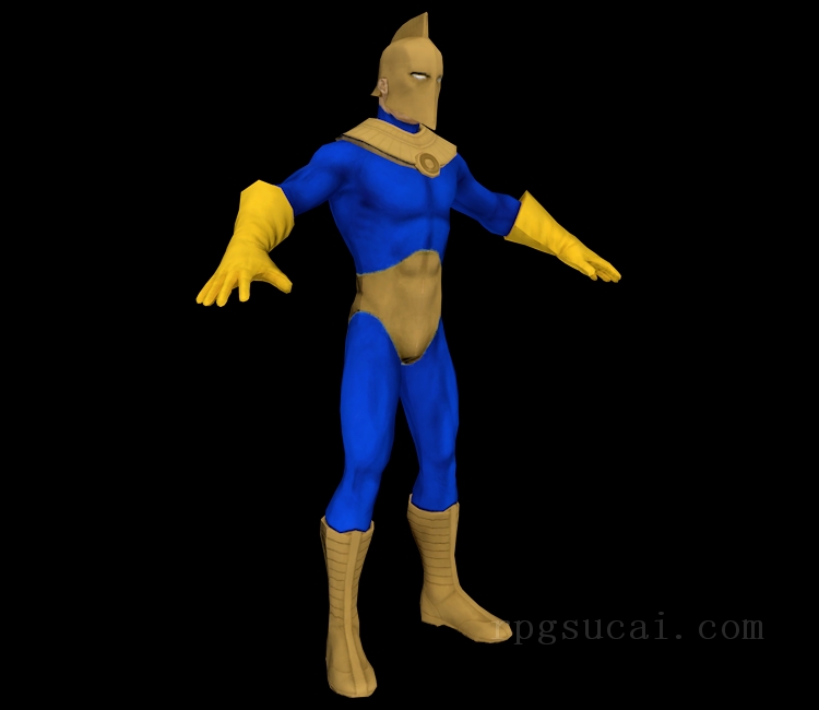 3D模型-男3D模型-3D模型(2053)DC Universe Online - Doctor Fate