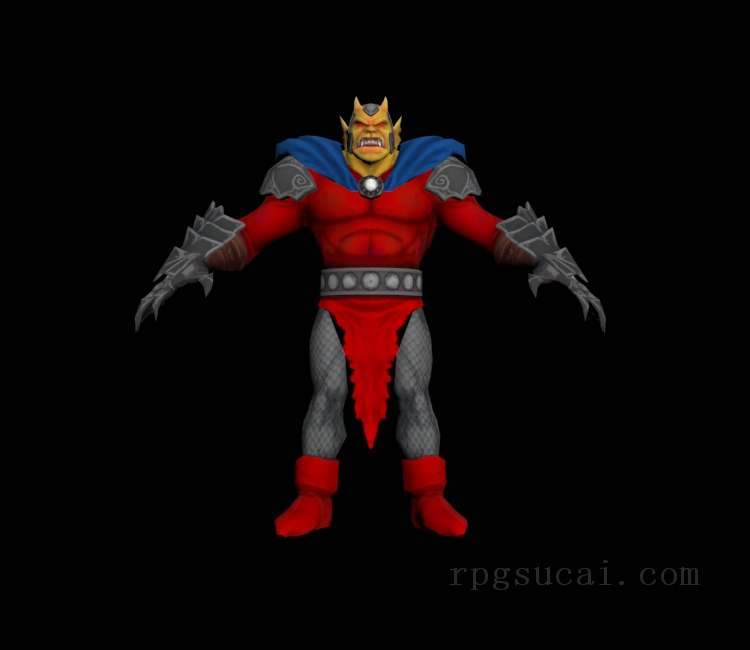 3D模型-男3D模型-3D模型(2055)DC Universe Online - Etrigan the Demon