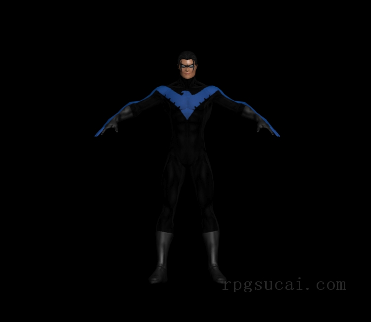 3D模型-男3D模型-3D模型(2066)DC Universe Online - Nightwing
