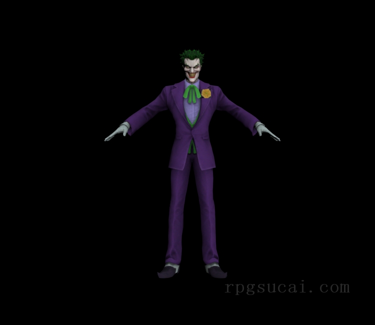 3D模型-男3D模型-3D模型(2079)DC Universe Online - Joker