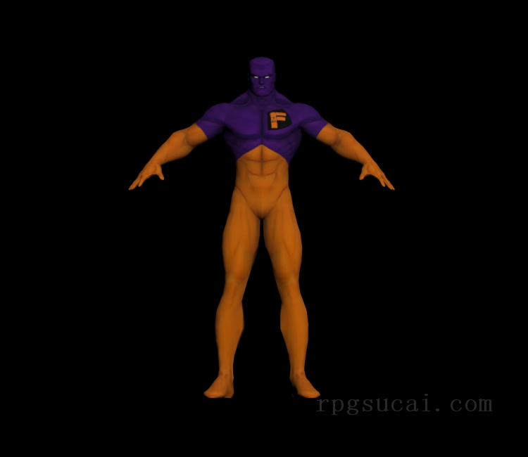 3D模型-男3D模型-3D模型(2083)DC Universe Online - Major Force