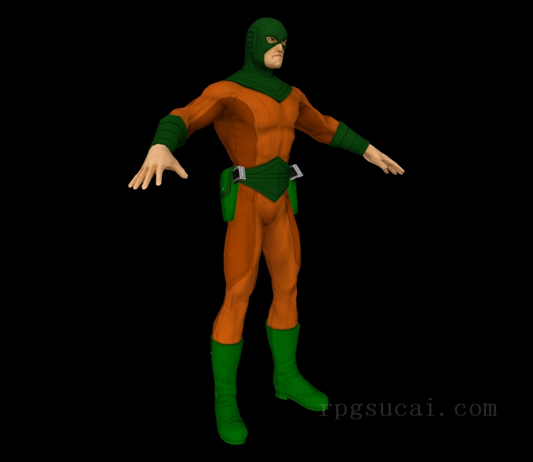 3D模型-男3D模型-3D模型(2084)DC Universe Online - Mirror Master