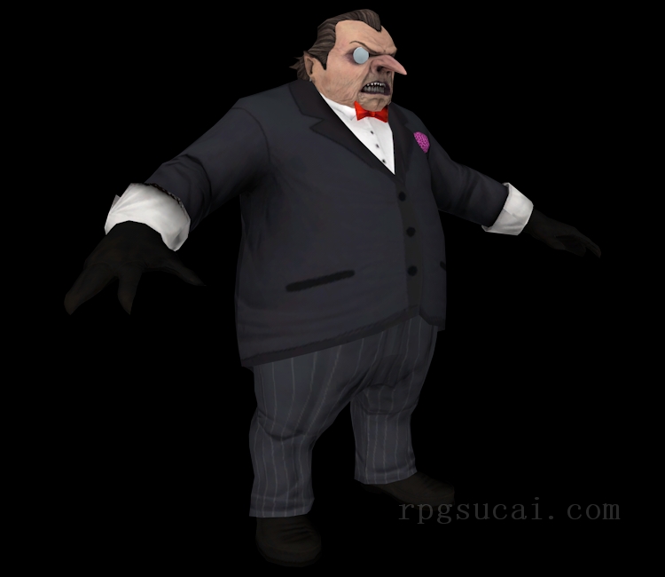 3D模型-男3D模型-3D模型(2088)DC Universe Online - Penguin