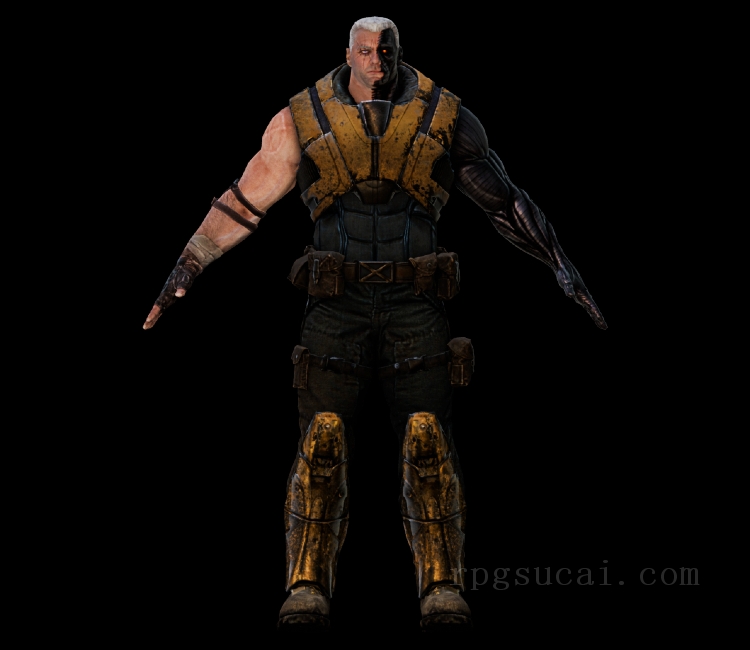 3D模型-男3D模型-3D模型(2112)Deadpool - Cable