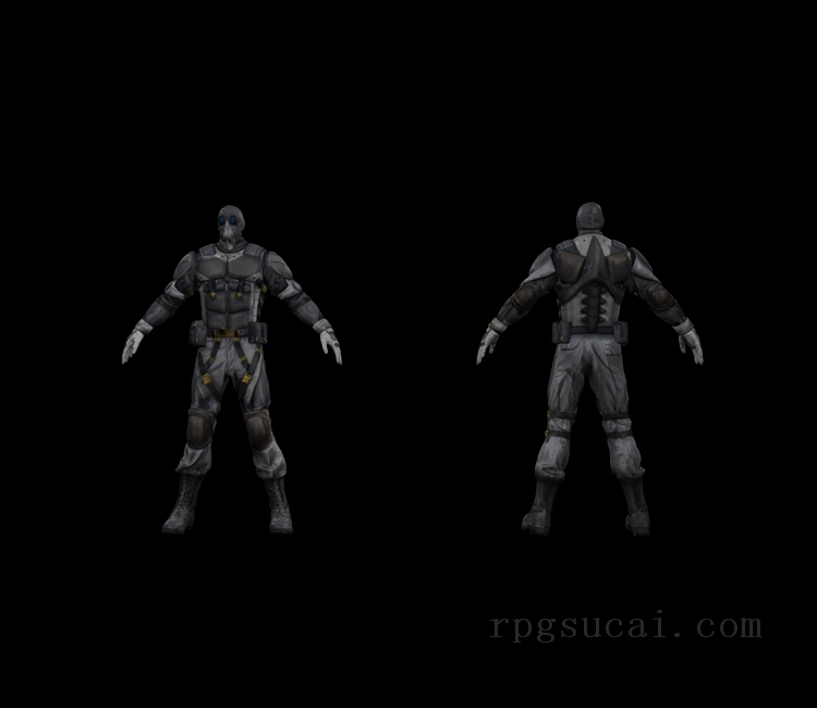 3D模型-男3D模型-3D模型(2120)Deadpool - Brawler (A)