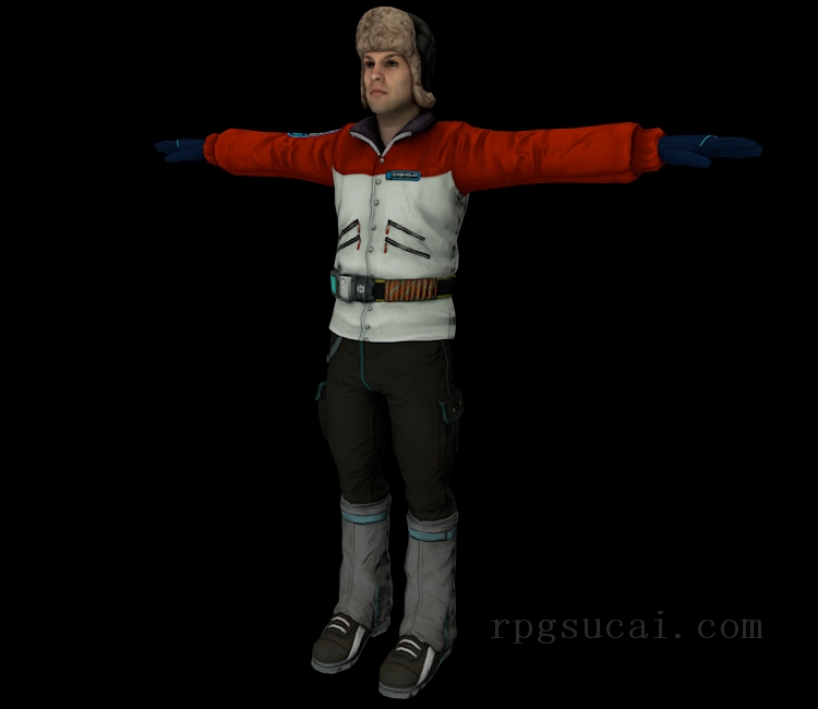 3D模型-男3D模型-3D模型(2229)Doctor Who: The Adventure Games - Chisholm