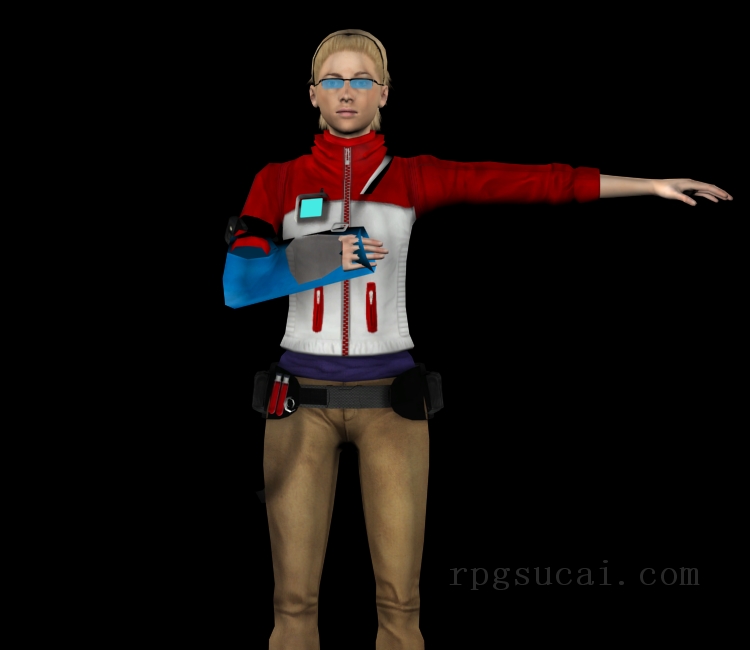 3D模型-男3D模型-3D模型(2234)Doctor Who: The Adventure Games - Professor Meadows