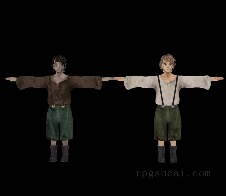3D模型-男3D模型-3D模型(2255)Doctor Who: The Adventure Games - Barnaby & Charlie
