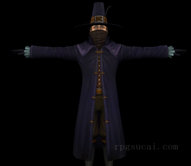 3D模型-男3D模型-3D模型(2260)Doctor Who: The Adventure Games - Gunpowder Plotters