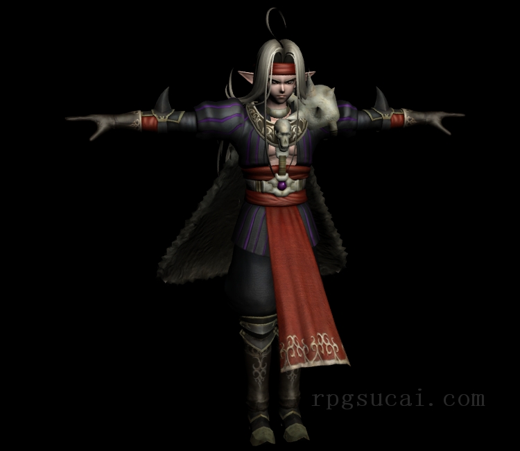 3D模型-男3D模型-3D模型(2303)Dragon Quest Heroes - Psaro