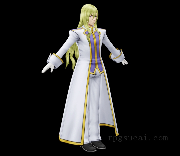 3D模型-男3D模型-3D模型(2392)Dragon Quest X - Sarias