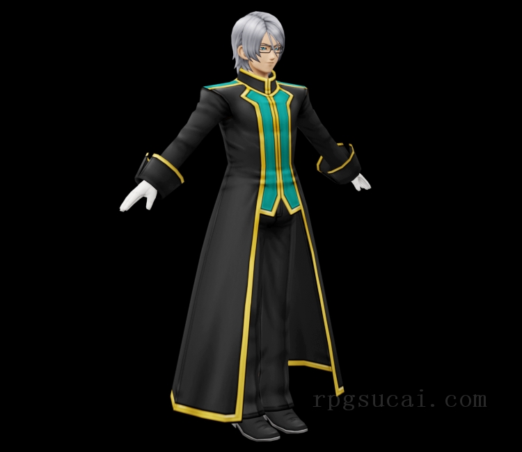 3D模型-男3D模型-3D模型(2396)Dragon Quest X - Skill Master