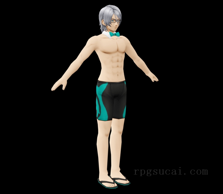 3D模型-男3D模型-3D模型(2397)Dragon Quest X - Skill Master (Eternal Corridor)