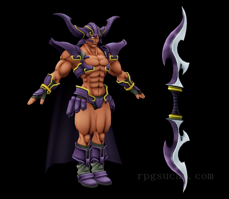3D模型-男3D模型-3D模型(2449)Dragon Quest X - Dhuran