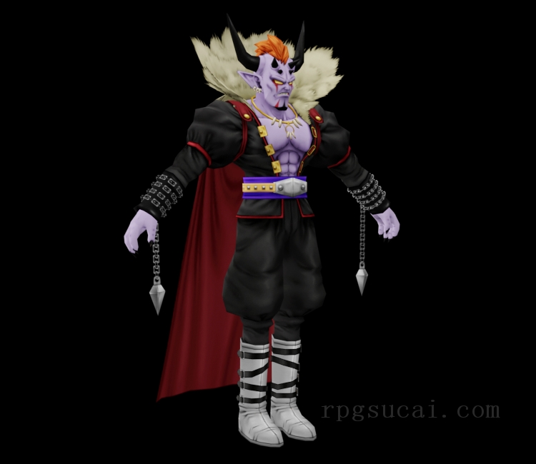 3D模型-男3D模型-3D模型(2484)Dragon Quest X - Raspburn