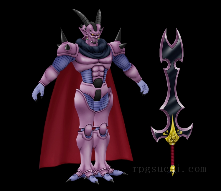 3D模型-男3D模型-3D模型(2489)Dragon Quest X - Zeldorado