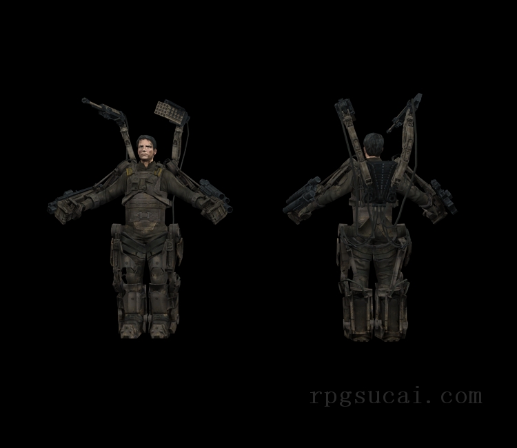 3D模型-男3D模型-3D模型(2599)Edge Of Tomorrow - William