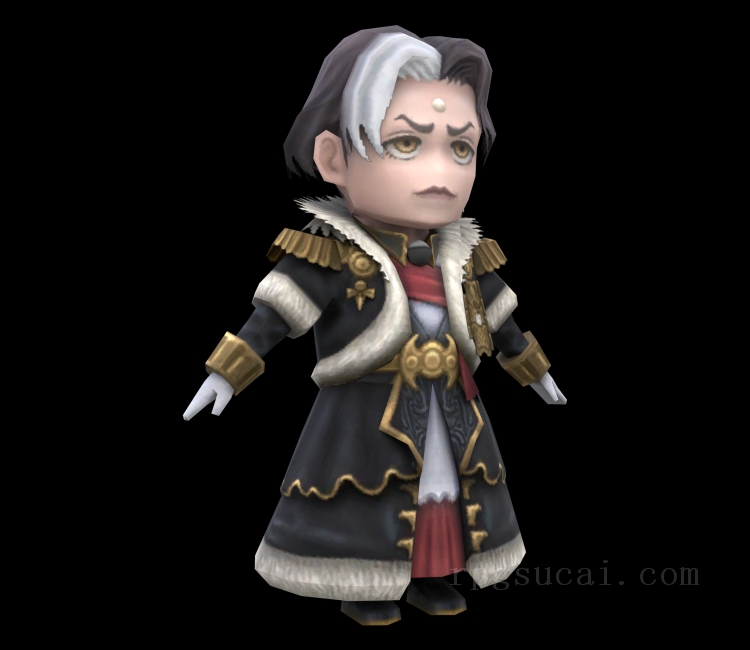 3D模型-男3D模型-3D模型(2988)Final Fantasy XIV: A Realm Reborn - Clockwork Solus