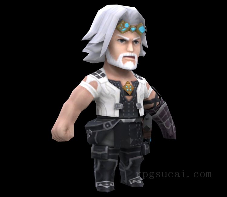 3D模型-男3D模型-3D模型(2995)Final Fantasy XIV: A Realm Reborn - Wind-Up Cid