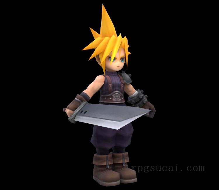 3D模型-男3D模型-3D模型(2996)Final Fantasy XIV: A Realm Reborn - Wind-Up Cloud