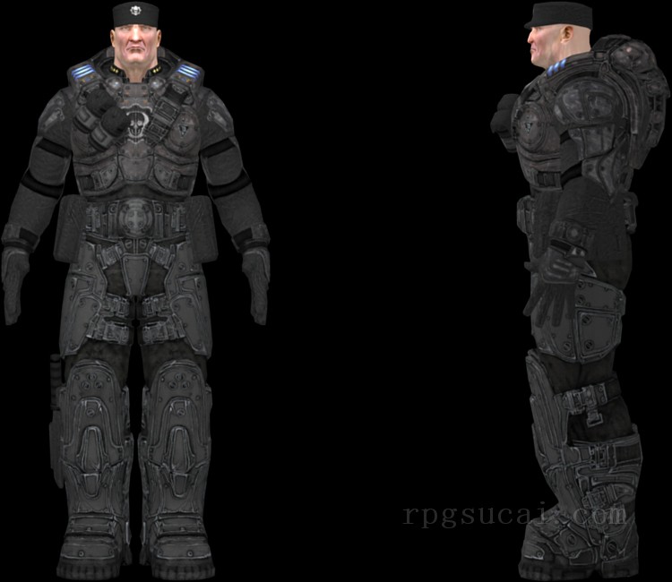 3D模型-男3D模型-3D模型(3105)Gears of War - Victor Hoffman
