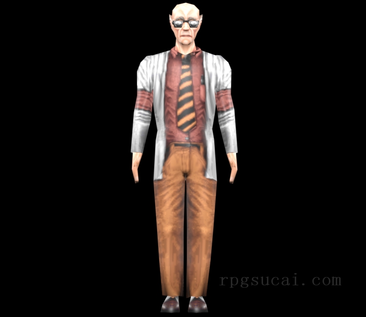 3D模型-男3D模型-3D模型(3416)Half-Life - Scientist (Multiplayer)