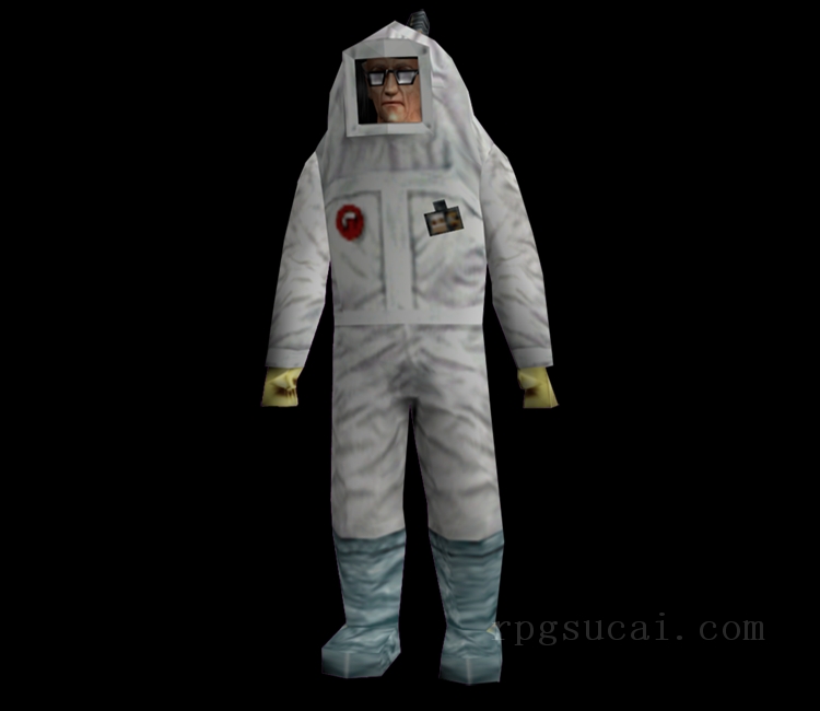 3D模型-男3D模型-3D模型(3420)Half-Life - Clean Suit Scientists