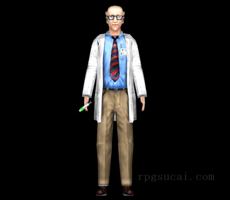 3D模型-男3D模型-3D模型(3427)Half-Life - Scientists (HD)