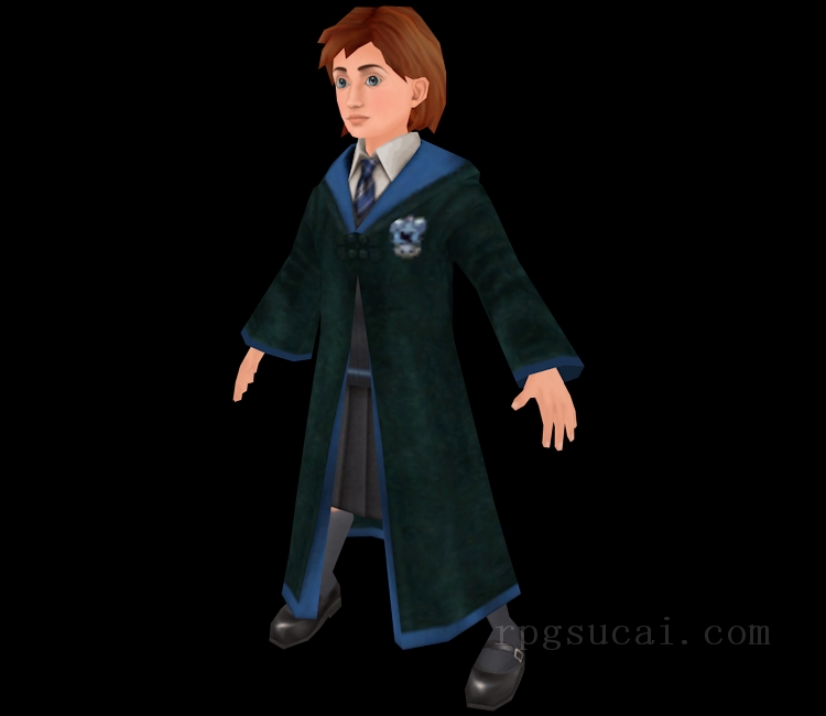 3D模型-男3D模型-3D模型(3582)Harry Potter & the Prisoner of Azkaban - Generic Female Students