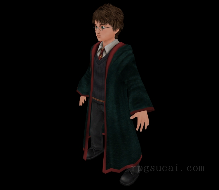 3D模型-男3D模型-3D模型(3585)Harry Potter & the Prisoner of Azkaban - Harry Potter