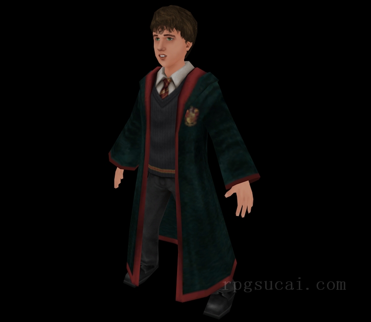 3D模型-男3D模型-3D模型(3588)Harry Potter & the Prisoner of Azkaban - Neville Longbottom