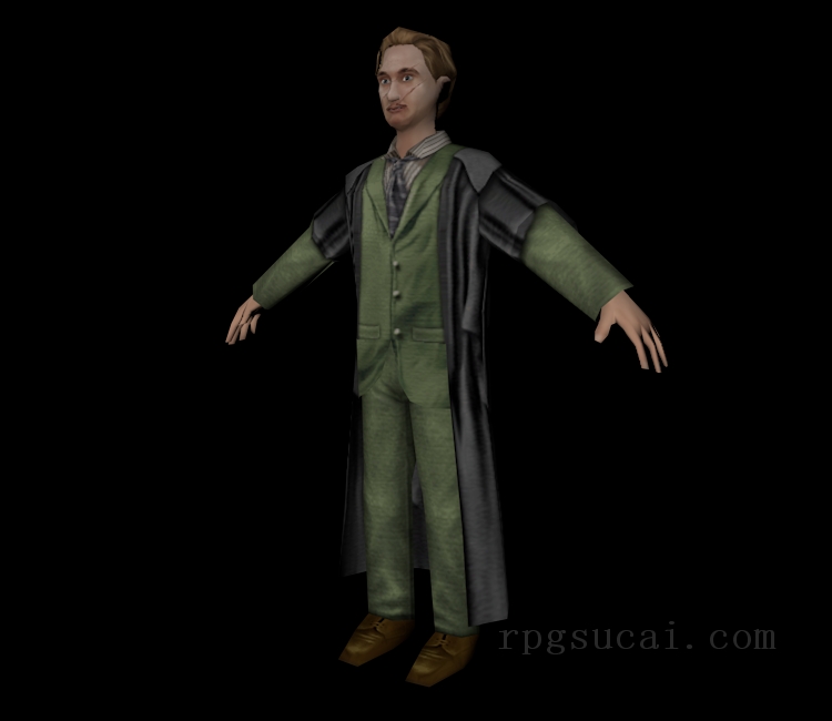 3D模型-男3D模型-3D模型(3593)Harry Potter & the Prisoner of Azkaban - Remus Lupin