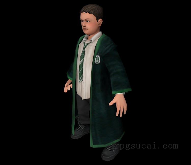 3D模型-男3D模型-3D模型(3600)Harry Potter & the Prisoner of Azkaban - Vincent Crabbe