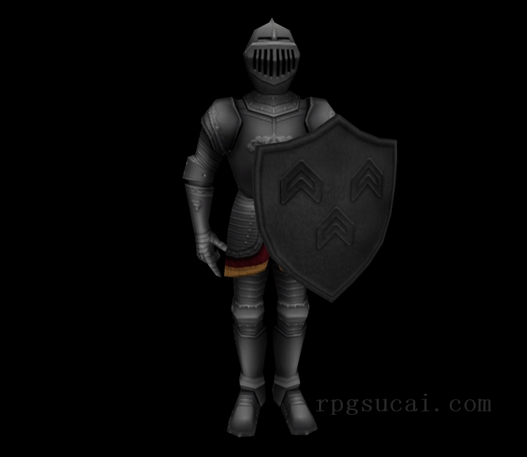 3D模型-男3D模型-3D模型(3652)Harry Potter & the Prisoner of Azkaban - Suit of Armour (Depulso)